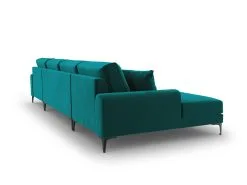 Pehmeä Kulmasohva Mazzini Sofas Madara 6S, Vaaleanvihreä/musta -Olohuoneen kalusteet myymälä pehmea kulmasohva mazzini sofas madara 6s vaaleanvihreamusta 57d13 palaute reference