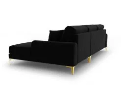 Pehmeä Kulmasohva Mazzini Sofas Madara, Veluuri, Musta/kulta -Olohuoneen kalusteet myymälä pehmea kulmasohva mazzini sofas madara veluuri mustakulta 44c4d palaute reference
