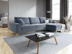 Pehmeä Kulmasohva Mazzini Sofas Madara, Veluuri, Vaaleansininen/kultainen -Olohuoneen kalusteet myymälä pehmea kulmasohva mazzini sofas madara veluuri vaaleansininenkultainen 51714 osta reference