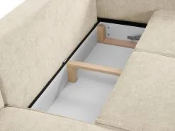 Pehmeä Kulmasohva Micadoni Home Dunas 4S, Beige/kulta -Olohuoneen kalusteet myymälä pehmea kulmasohva micadoni home dunas 4s beigekulta 5c092 halvempi reference