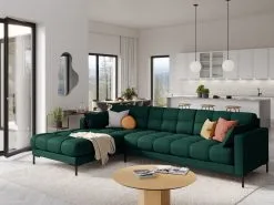 Pehmeä Kulmasohva Micadoni Home Mamaia 5S, Vihreä/musta 7 Pehmeä Kulmasohva Micadoni Home Mamaia 5S, Vihreä/musta -Olohuoneen kalusteet myymälä pehmea kulmasohva micadoni home mamaia 5s vihreamusta d9dd9 netistai reference