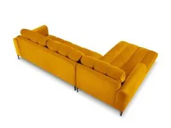 Pehmeä Kulmasohva Milo Casa Gina 4S, Keltainen/musta -Olohuoneen kalusteet myymälä pehmea kulmasohva milo casa gina 4s keltainenmusta 51cdb palaute reference