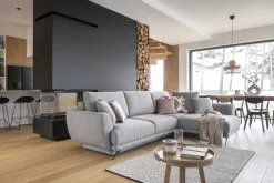 Pehmeä Kulmasohva NORE Larde, Marte, Musta. -Olohuoneen kalusteet myymälä pehmea kulmasohva nore larde marte musta 546d7 netistai reference