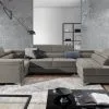 Pehmeä Kulmasohva NORE Thiago, Harmaa