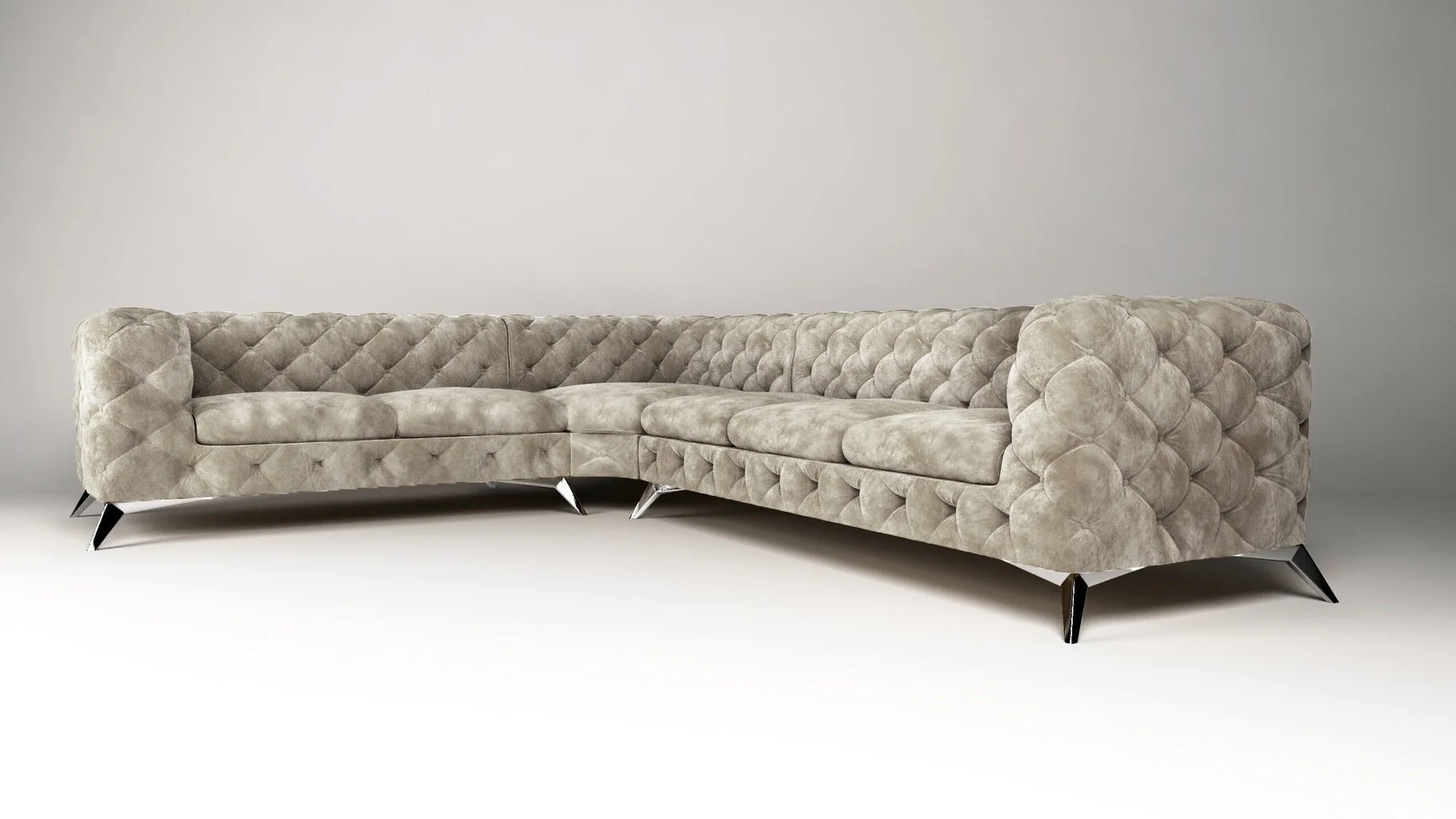 Pehmeä Kulmasohva Ropez Chelsea 3+2, Beige 1 Pehmeä Kulmasohva Ropez Chelsea 3+2, Beige