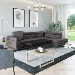 Pehmeä Kulmasohva Selsey Stevil, Harmaa -Olohuoneen kalusteet myymälä pehmea kulmasohva selsey stevil harmaa cb2ef halvempi reference