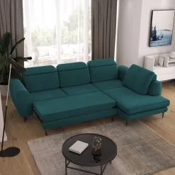 Pehmeä Kulmasohva Selsey Tasar, Vihreä -Olohuoneen kalusteet myymälä pehmea kulmasohva selsey tasar vihrea 11f34 palaute reference