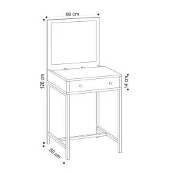 Peilipöytä Kalune Design Mary, Ruskea -Olohuoneen kalusteet myymälä peilipoyta kalune design mary ruskea 21dd6 palaute reference