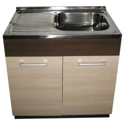 Pesuallaskaappi MD19, Vaaleanruskea