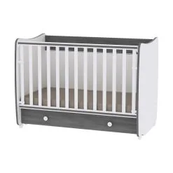 Pinnasänky Lorelli Dream New, 60x120, Valkoinen / Tummanharmaa