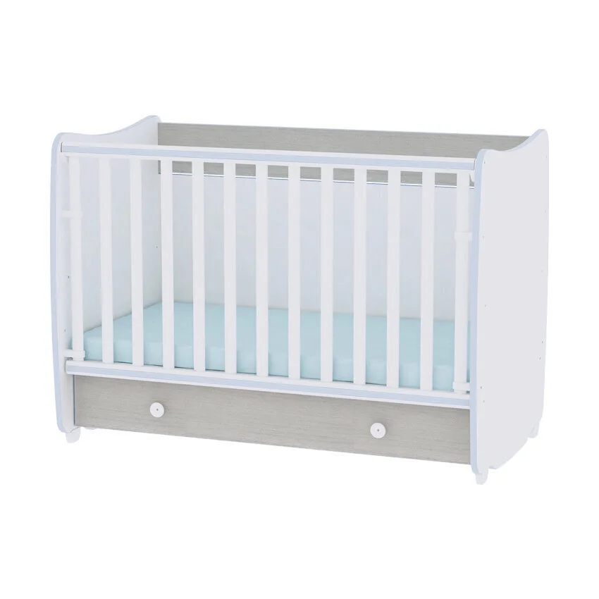 Pinnasänky Lorelli Dream New, 60x120, Valkoinen/vaaleanruskea 1 Pinnasänky Lorelli Dream New, 60x120, Valkoinen/vaaleanruskea