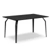 Interieurs86 Pöytä Interieurs 86 Henry, 140x90 Cm, Musta