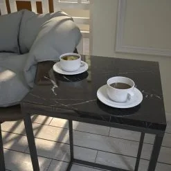 Pöytä Kalune Design Puhdas, Musta/valkoinen -Olohuoneen kalusteet myymälä poyta kalune design puhdas mustavalkoinen 4c9fa palaute reference