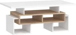 Meblocross Pöytä Rio S, Tammi/valkoinen.