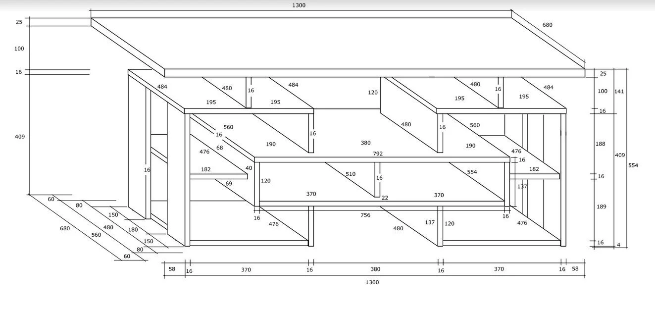 Meblocross Pöytä Rio W, Tammi. 3 Meblocross Pöytä Rio W, Tammi. - Image 3