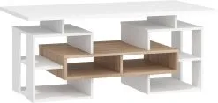 Meblocross Pöytä Rio W, Tammi/valkoinen.