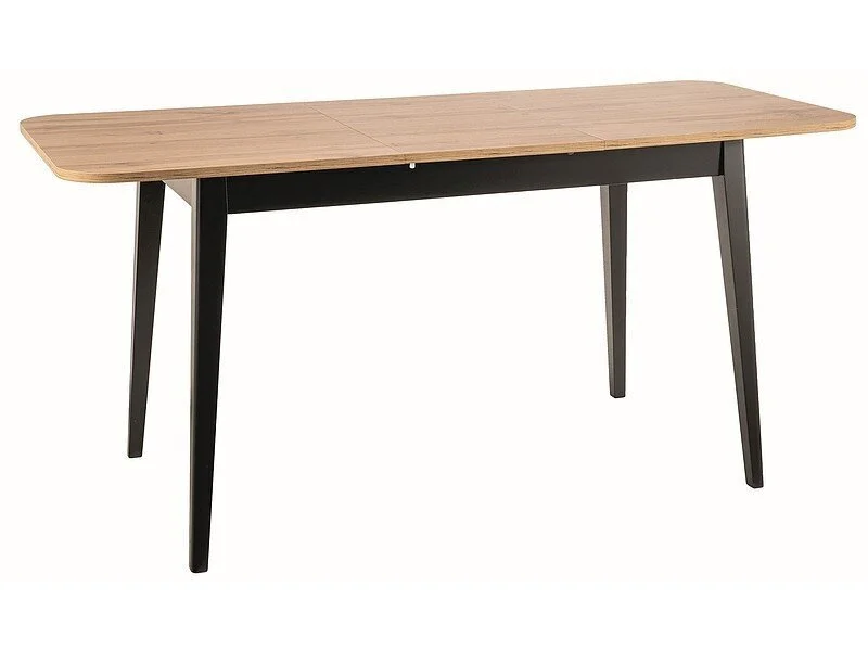 Pöytä Signal Meble Gusto, Ruskea/musta 1 Pöytä Signal Meble Gusto, Ruskea/musta