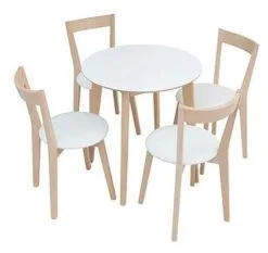 Black Red White Pöytä Still, Vaaleanruskea/valkoinen -Olohuoneen kalusteet myymälä poyta still vaaleanruskeavalkoinen 4055a netistai reference