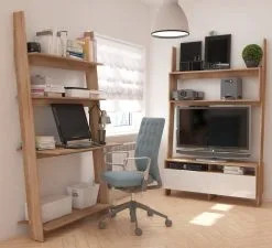 Meblocross Pöytähylly Teline, Tammi. 6 Meblocross Pöytähylly Teline, Tammi. -Olohuoneen kalusteet myymälä poytahylly teline tammi 89cdb netistai reference