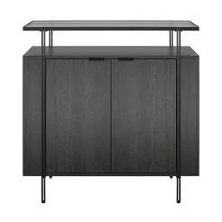 Queer Eye Wainwright, Musta Baarikaappi -Olohuoneen kalusteet myymälä queer eye wainwright musta baarikaappi db45b hinta reference