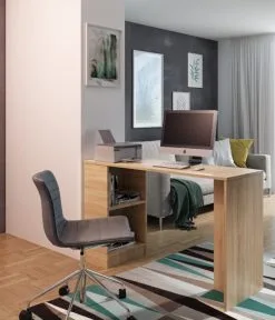 Kirjoituspöytä ADRK Furniture Jack, Tammi -Olohuoneen kalusteet myymälä rasomasis stalas adrk furniture jack azuolo spalvos b879a hinta reference