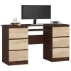 Kirjoituspöytä NORE Taco 11, Ruskea / Tammi