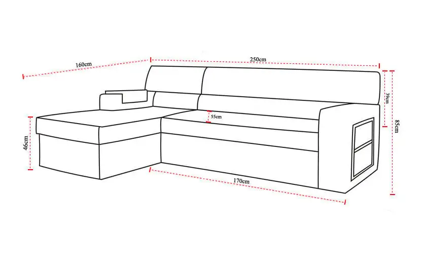 NORE Rico - Kulmasohva, Väriltään Harmaa/vihertävä. 6 NORE Rico - Kulmasohva, Väriltään Harmaa/vihertävä. - Image 6