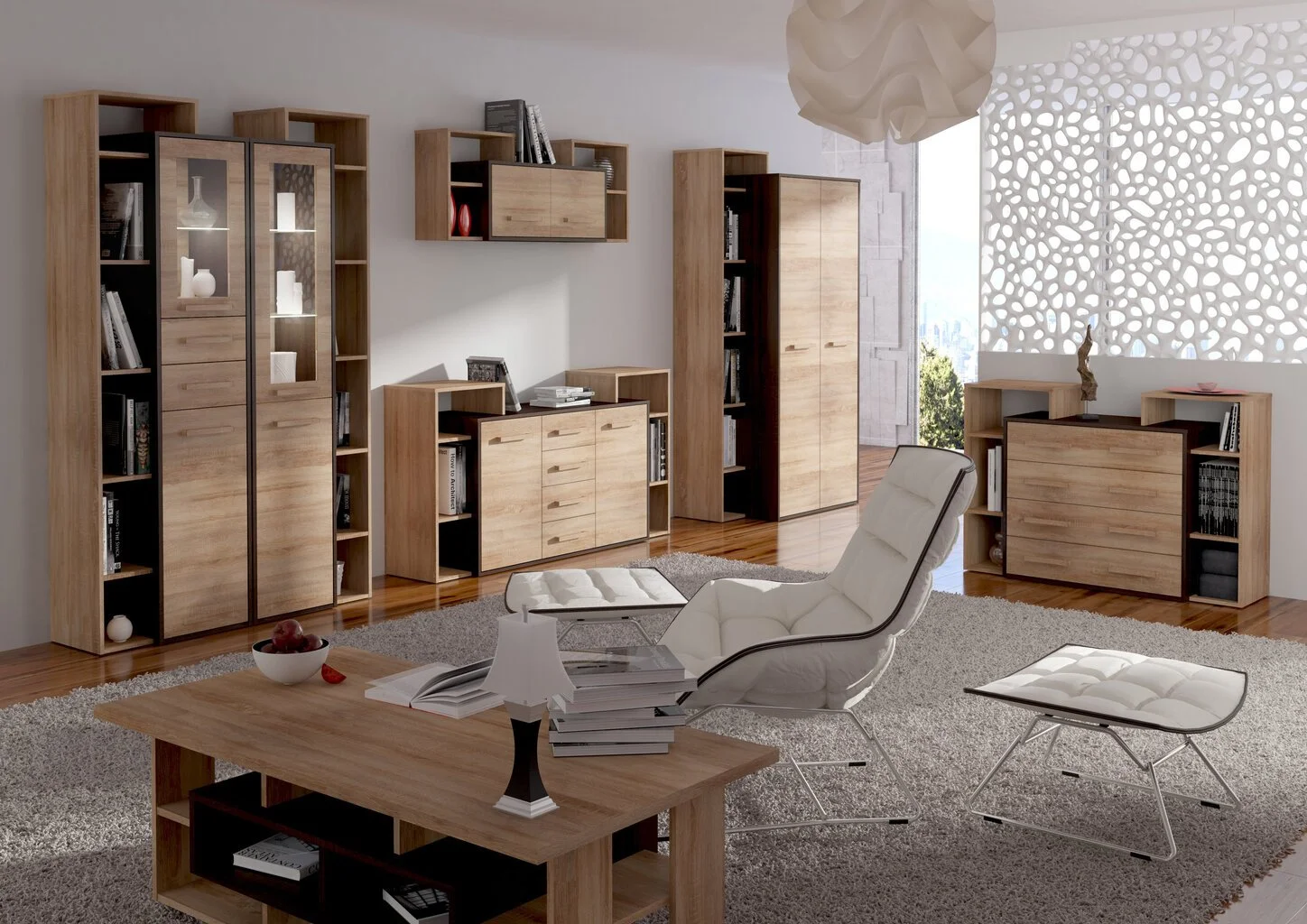 Meblocross Rio P1D, Vitriini, Tammi 2 Meblocross Rio P1D, Vitriini, Tammi - Image 2