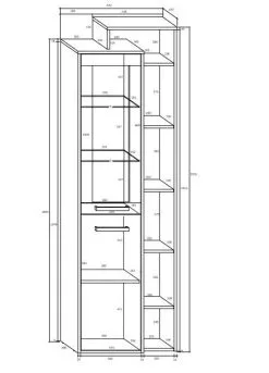 Meblocross Rio P1D, Vitriini, Tammi 5 Meblocross Rio P1D, Vitriini, Tammi -Olohuoneen kalusteet myymälä rio p1d vitriini tammi a9a65 netistai reference