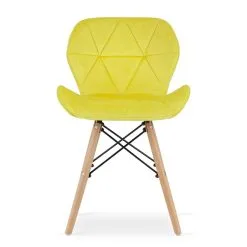 Ruokailu Tuolien Sarja Lago, 4 Tuolia, Keltainen -Olohuoneen kalusteet myymälä ruokailu tuolien sarja lago 4 tuolia keltainen a3c0b netistai reference