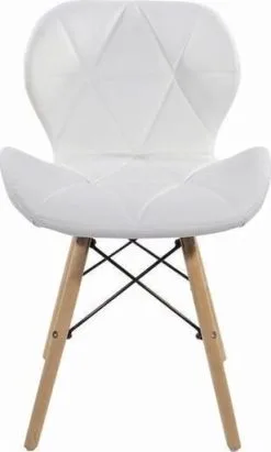 Ruokailu Tuolisarja Lago, 4 Tuolia, Valkoinen/ruskea -Olohuoneen kalusteet myymälä ruokailu tuolisarja lago 4 tuolia valkoinenruskea 87d7b palaute reference