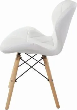 Ruokailu Tuolisarja Lago, 4 Tuolia, Valkoinen/ruskea -Olohuoneen kalusteet myymälä ruokailu tuolisarja lago 4 tuolia valkoinenruskea fe45c halvempi reference