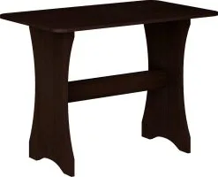 Meblocross Ruokailuryhmä Jakkaroilla, Tummanruskea/kerma -Olohuoneen kalusteet myymälä ruokailuryhma jakkaroilla tummanruskeakerma 20967 palaute reference