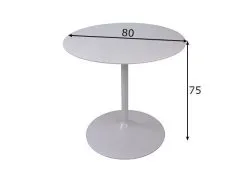 SalesFever Ruokapöytä Ø 80 Cm -Olohuoneen kalusteet myymälä ruokapoyta o 80 cm 612ae hinta reference