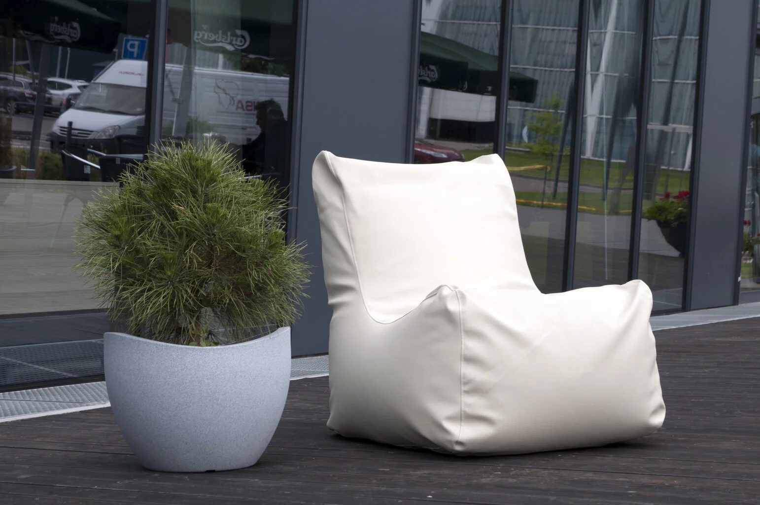 Pusku Pusku Säkkituoli Seat Outside Beige 2 Pusku Pusku Säkkituoli Seat Outside Beige - Image 2