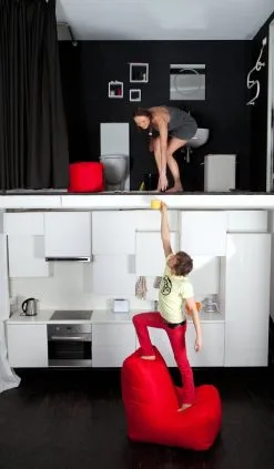 Pusku Pusku Säkkituoli Seat OX Punainen -Olohuoneen kalusteet myymälä sakkituoli seat ox punainen 539cf netistai reference