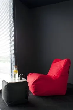 Pusku Pusku Säkkituoli Seat OX Punainen -Olohuoneen kalusteet myymälä sakkituoli seat ox punainen c1c1f palaute reference