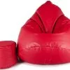 Säkkituoli Rahilla Mega Comfort, Punainen