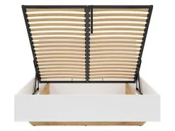 Black Red White Sänky BRW Erla 160x200cm, Valkoinen, 200x90 -Olohuoneen kalusteet myymälä sanky brw erla 160x200cm valkoinen 6851c netistai reference