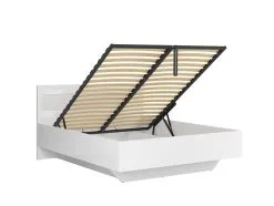 Black Red White Sänky BRW Flames B 160x200 Cm, Valkoinen -Olohuoneen kalusteet myymälä sanky brw flames b 160x200 cm valkoinen 873ad hinta reference