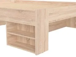 Black Red White Sänky BRW Nepo Plus LOZ3S 160x200 Cm, Tammen Väri -Olohuoneen kalusteet myymälä sanky brw nepo plus loz3s 160x200 cm 231ef netistai reference