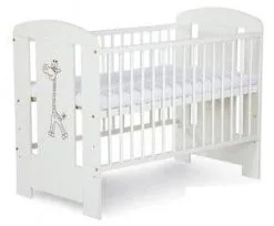 KLUPS Sänky Klupś Giraffe 120x60, Valkoinen