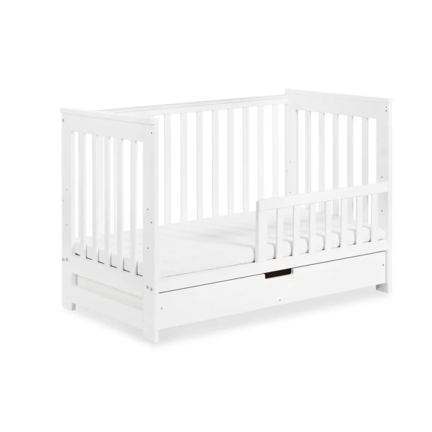 KLUPS Sänky Klupś Iwo 120x60, Valkoinen 2 KLUPS Sänky Klupś Iwo 120x60, Valkoinen - Image 2