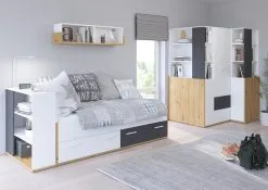 Sänky Meblocross Hey 10, 90x200 Cm, Valkoinen/tummanharmaa -Olohuoneen kalusteet myymälä sanky meblocross hey 10 90x200 cm valkoinentummanharmaa 268f2 halvempi reference