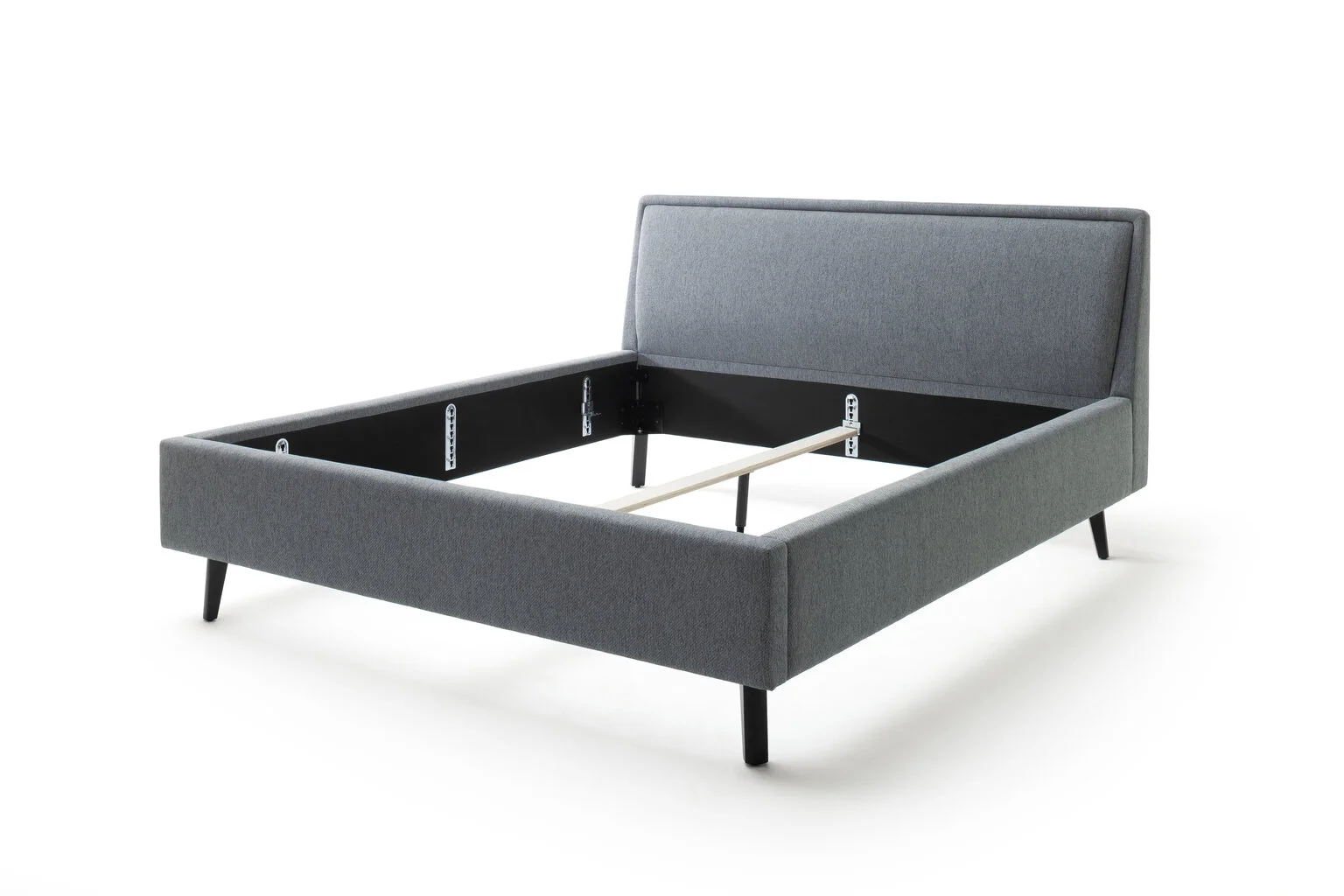 Sänky Meise Frieda, 140x200 Cm, Sininen/musta 2 Sänky Meise Frieda, 140x200 Cm, Sininen/musta - Image 2