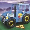 Plastiko Sänky Patjalla Tractor, Sininen