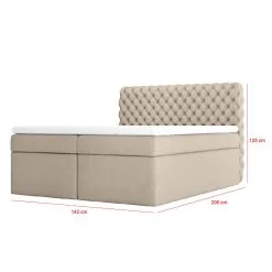 Sänky Selsey Costmary, 140x200 Cm, Beige Väri -Olohuoneen kalusteet myymälä sanky selsey costmary 140x200 cm beige vari 0b9a5 netistai reference