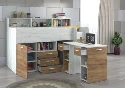 Sänky Työpöydällä Neo P, Valkoinen/ruskea 9 Sänky Työpöydällä Neo P, Valkoinen/ruskea -Olohuoneen kalusteet myymälä sanky tyopoydalla neo p valkoinenruskea 98565 halvempi reference