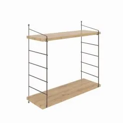 Seinähylly Kalune Design Armoni 2, Ruskea.