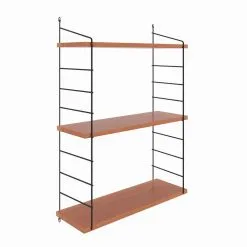 Seinähylly Kalune Design Armoni 3, Musta/ruskea